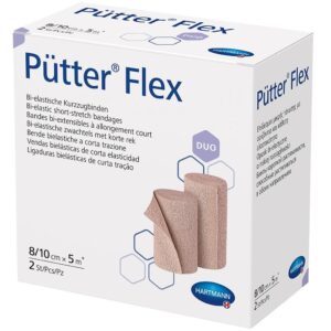 PÜTTER Flex Duo Binde 8 cm/10 cmx5 m