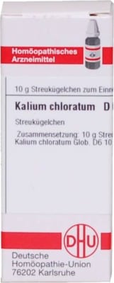 KALIUM CHLORATUM D 6 Globuli