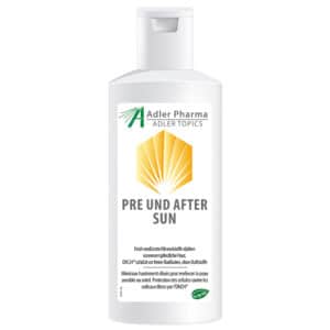 PRE UND AFTER SUN MIT ALOE VERA UND OM24