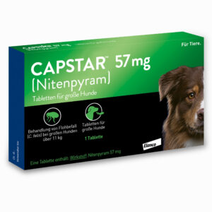 CAPSTAR 57mg (Nitenpyram) für große Hunde