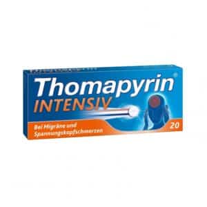 Thomapyrin INTENSIV bei Kopfschmerzen & Migräne