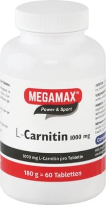 L-CARNITIN 1000 mg Megamax Tabletten