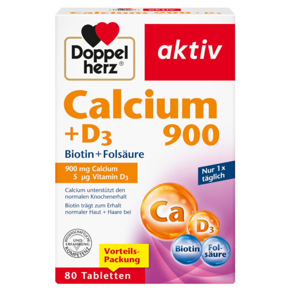 Doppelherz aktiv Calcium 900 + D3