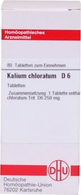 KALIUM CHLORATUM D 6 Tabletten