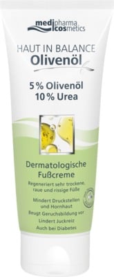 HAUT IN BALANCE Olivenöl Dermatologische Fußcreme 5% Olivenöl