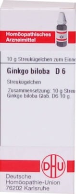 GINKGO BILOBA D 6 Globuli