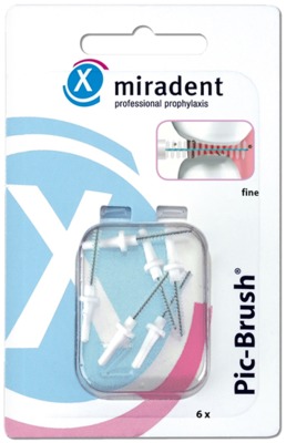 MIRADENT Interdentalbürste PIC-Brush fein weiß