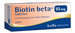 Biotin Beta 10 mg Tabletten
