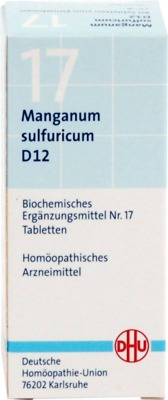 DHU Schüssler-Salz Nr. 17Manganum sulfuricum  D 12 Tabletten