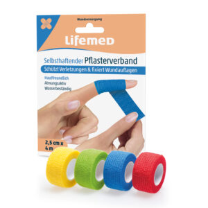 Lifemed Selbsthaftender Pflasterverband 2