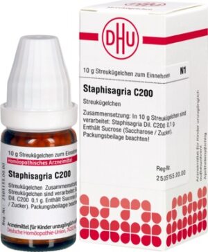 STAPHISAGRIA C 200 Globuli