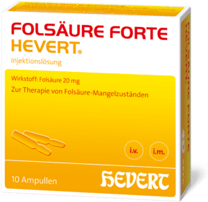 FOLSÄURE HEVERT forte Ampullen