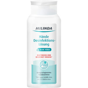 Milinda Hände Desinfektions-Lösung + Aloe Vera
