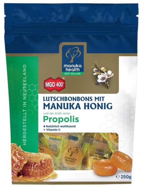 manuka health MGO 400+ LUTSCHBONBONS MIT MANUKA HONIG