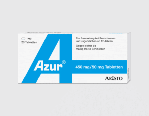 Azur 450mg Paracetamol /50mg Coffein