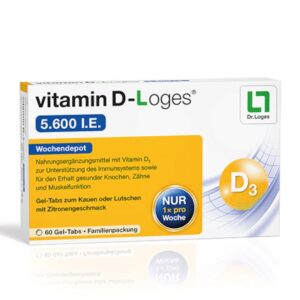 vitamin D-Loges 5.600 I.E. Wochendepot