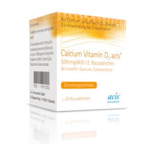 Calcium Vitamin D3 acis 500mg/400 I.E.