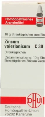 ZINCUM VALERIANICUM C 30 Globuli