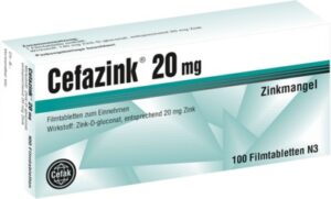 Cefazink 20mg