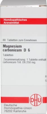 MAGNESIUM CARBONICUM D 6 Tabletten