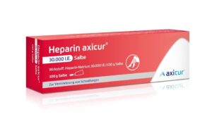 Heparin Axicur 30.000 I.E. Salbe