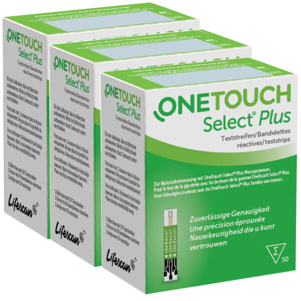 ONE TOUCH Select Plus Blutzucker 3er Set