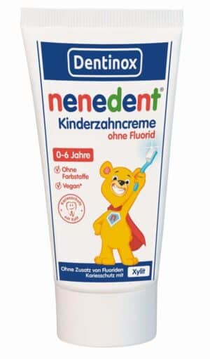 NENEDENT Kinderzahncreme oder Fluorid Standtube