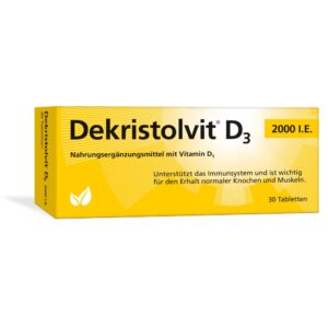 DEKRISTOLVIT D3 2.000 I.E.