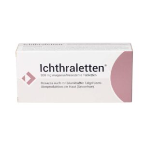 Ichthraletten 200 mg magensaftresistente Tabletten