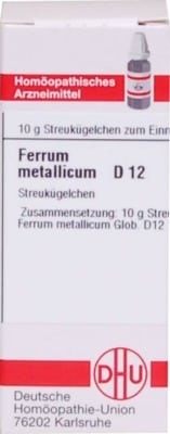 FERRUM METALLICUM D 12 Globuli