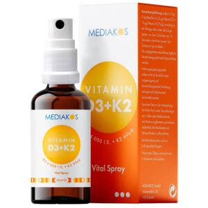 MEDIAKOS Vitamin D3 + K2 4000 I.E. / 60µg