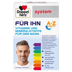 Doppelherz system FÜR IHN VITAMINE UND MINERALSTOFFE