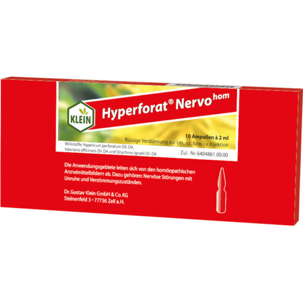 HYPERFORAT Nervohom Injektionslösung