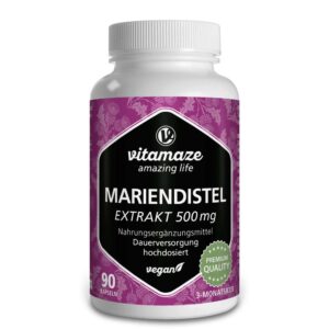 vitamaze MARIENDISTEL 500 mg Extrakt hochdosiert