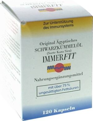 SCHWARZKÜMMELÖL Immerfit Kapseln