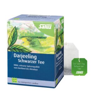 Darjeeling Schwarzer Tee Bio Salus Filterbeutel