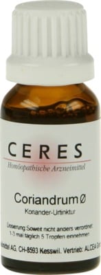 CERES Coriandrum Urtinktur