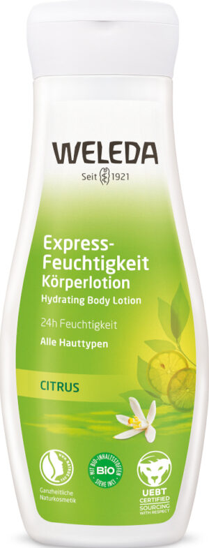 WELEDA Citrus Express-Feuchtigkeit Körperlotion