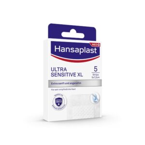 Hansaplast ULTRA SENSITIVE XL Pflasterstrips 5x7