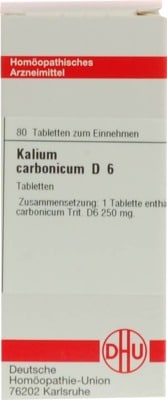 KALIUM CARBONICUM D 6 Tabletten