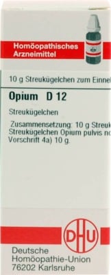 OPIUM D 12 Globuli