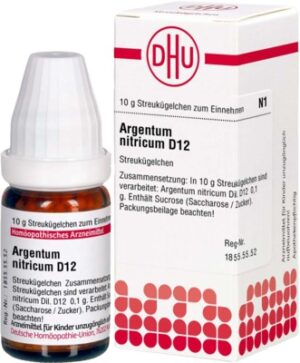 ARGENTUM NITRICUM D 12 Globuli