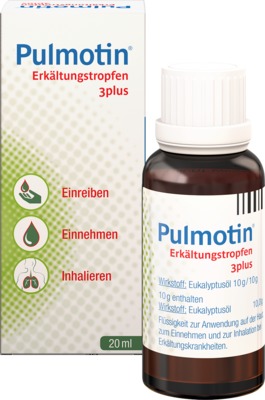 PULMOTIN Erkältungstropfen 3plus