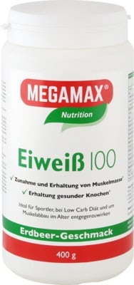 EIWEISS 100 Erdbeer Megamax Pulver