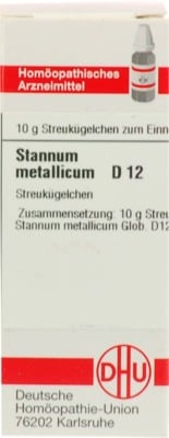 STANNUM METALLICUM D 12 Globuli