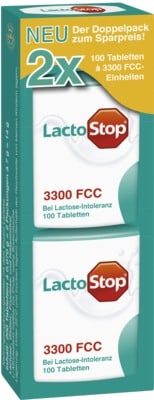 LactoStop 3000 FCC Tabletten Klickspender Doppelpack