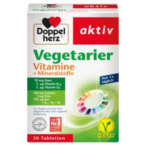 Doppelherz aktiv Vegetarier Vitamine + Mineralstoffe