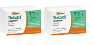 Ginkobil ratiopharm 120mg Doppelpack