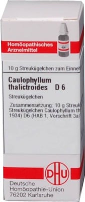 CAULOPHYLLUM THALICTROIDES D 6 Globuli