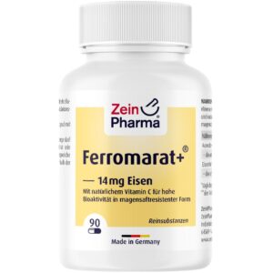 Zein Pharma FERROMARAT Eisenfumarat+Acerola magensaftr.Kapseln